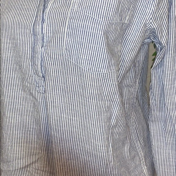 EUC Gap Striped Collared Long Sleeve Tunic D3 - Picture 2 of 3